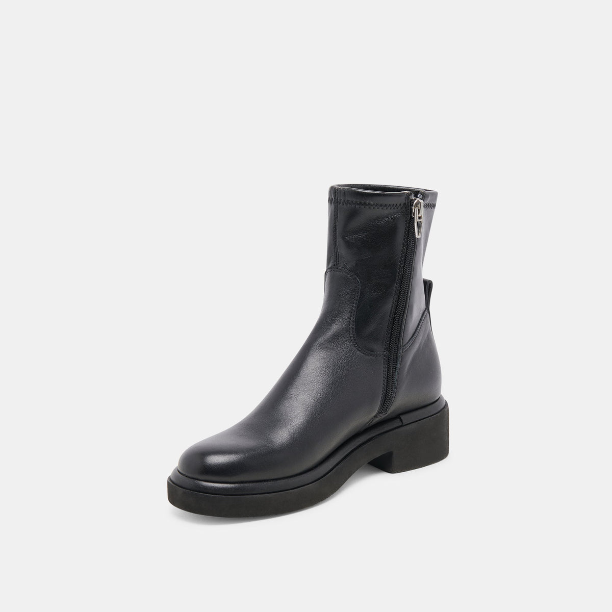 Simaya H2O Wide Black Leather Boots | Dolce Vita Great Value