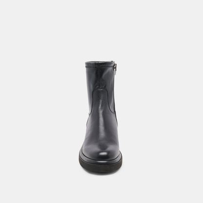 Simaya H2O Wide Black Leather Boots | Dolce Vita Great Value