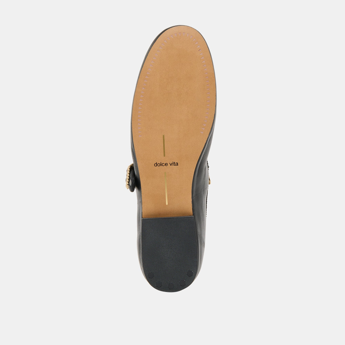 Relan Wide Black Leather Ballet Flats | Dolce Vita Hot Sale