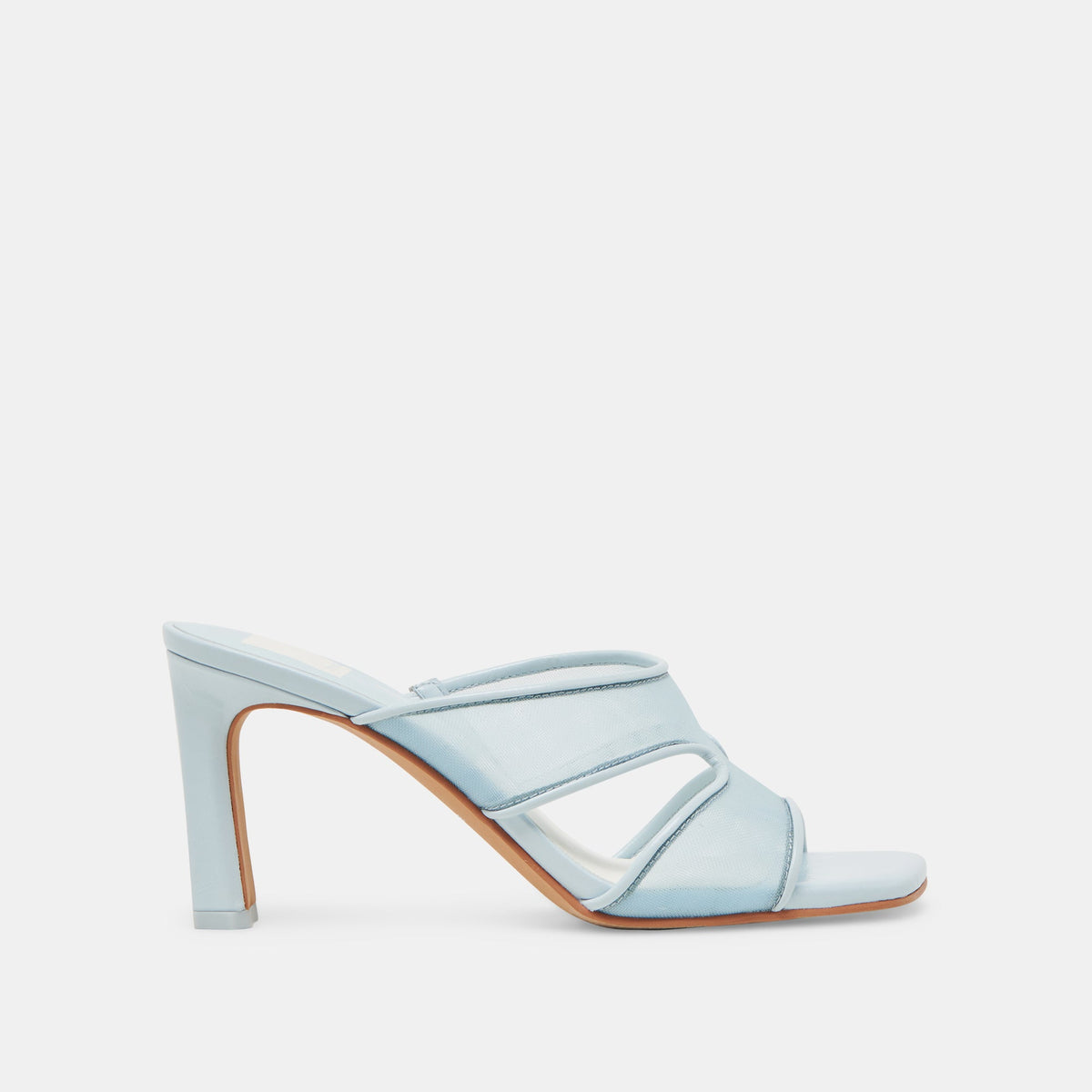 Gitel Wide Ice Blue Mesh Heels | Dolce Vita Everyday