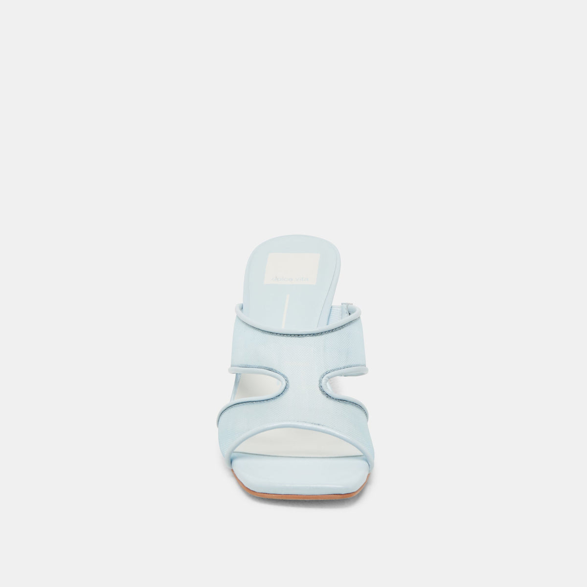 Gitel Wide Ice Blue Mesh Heels | Dolce Vita Everyday
