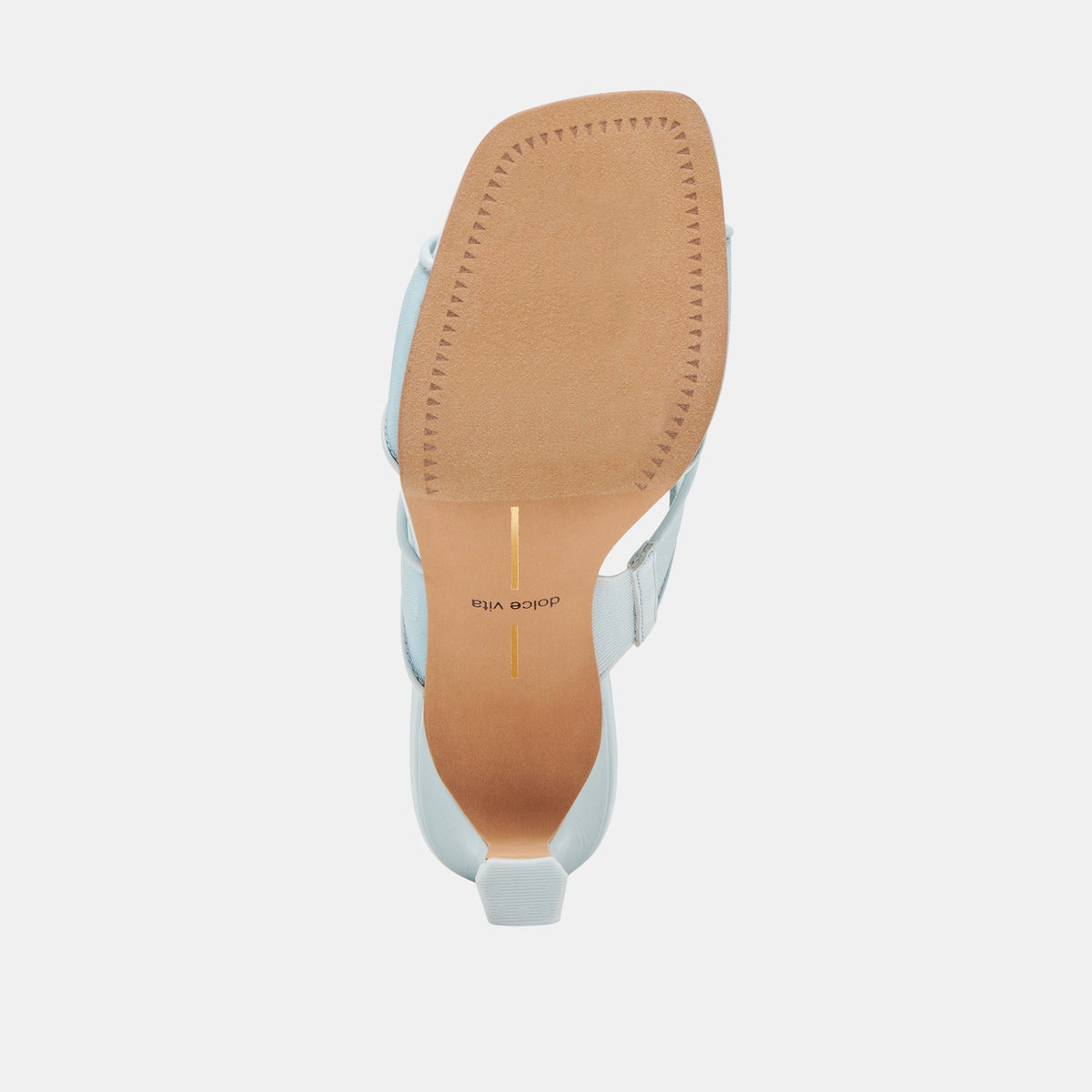 Gitel Wide Ice Blue Mesh Heels | Dolce Vita Everyday
