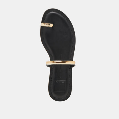 WINK WIDE SANDALS BLACK LEATHER
 – Dolce Vita | Dolce Vita Featured