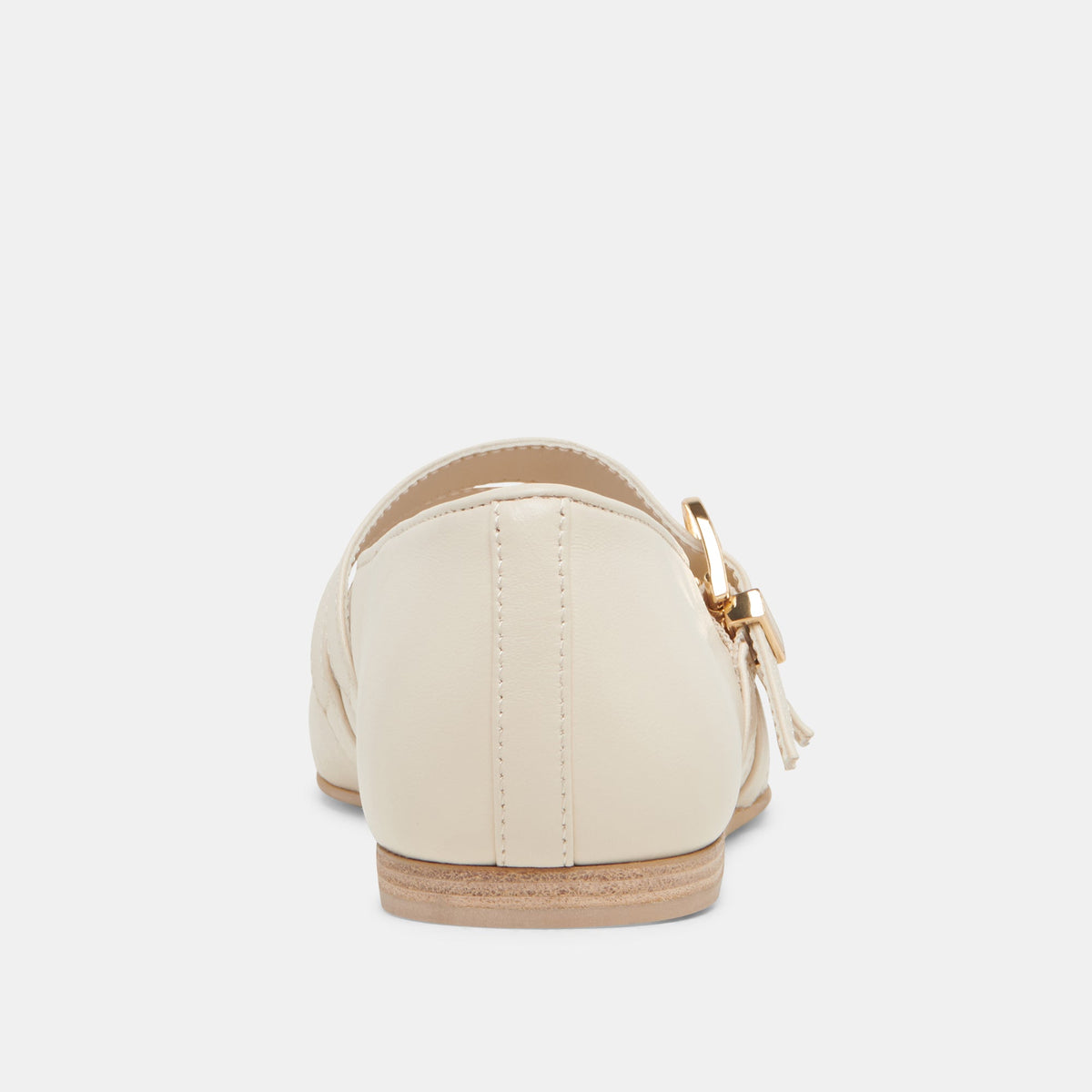 BAYLEE WIDE BALLET FLATS IVORY LEATHER
 – Dolce Vita | Dolce Vita Classic