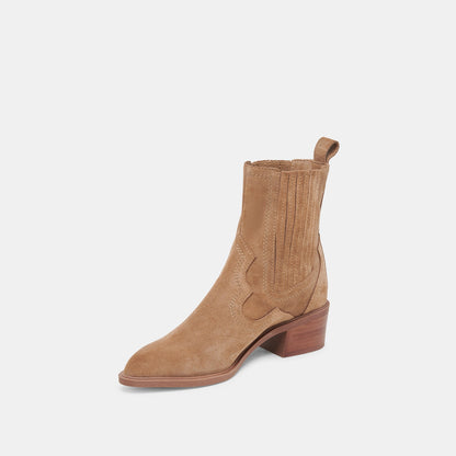 BRYLEE H2O WIDE BOOTIES MUSHROOM SUEDE
 – Dolce Vita | Dolce Vita Trusted