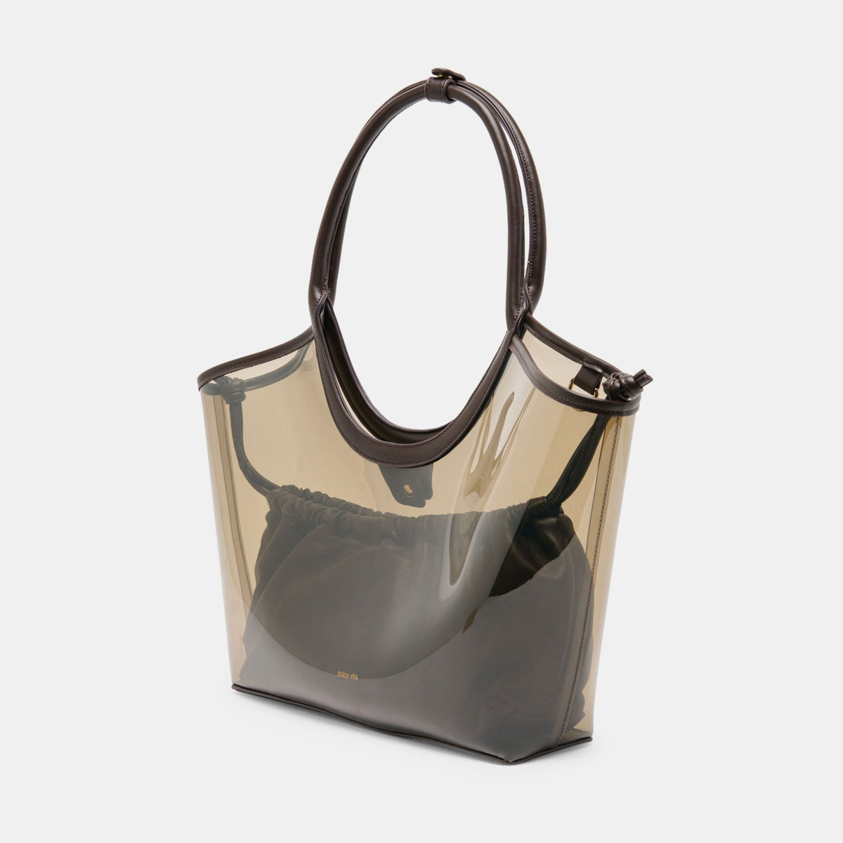 GISELLE Smoke Jelly Tote Shoulder Bag | Dolce Vita Featured