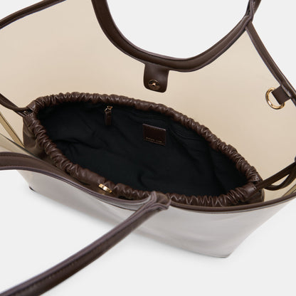 GISELLE Smoke Jelly Tote Shoulder Bag | Dolce Vita Featured