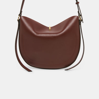 Burano Brown Leather Crossbody | Dolce Vita Quality