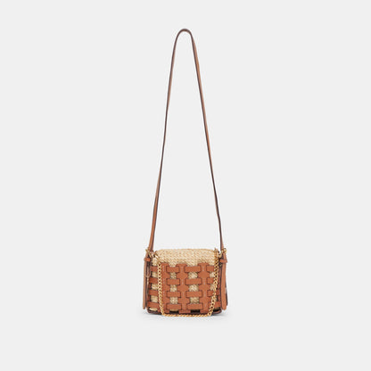 CASSIS CROSSBODY SADDLE NATURAL RAFFIA
 – Dolce Vita | Dolce Vita Great Value