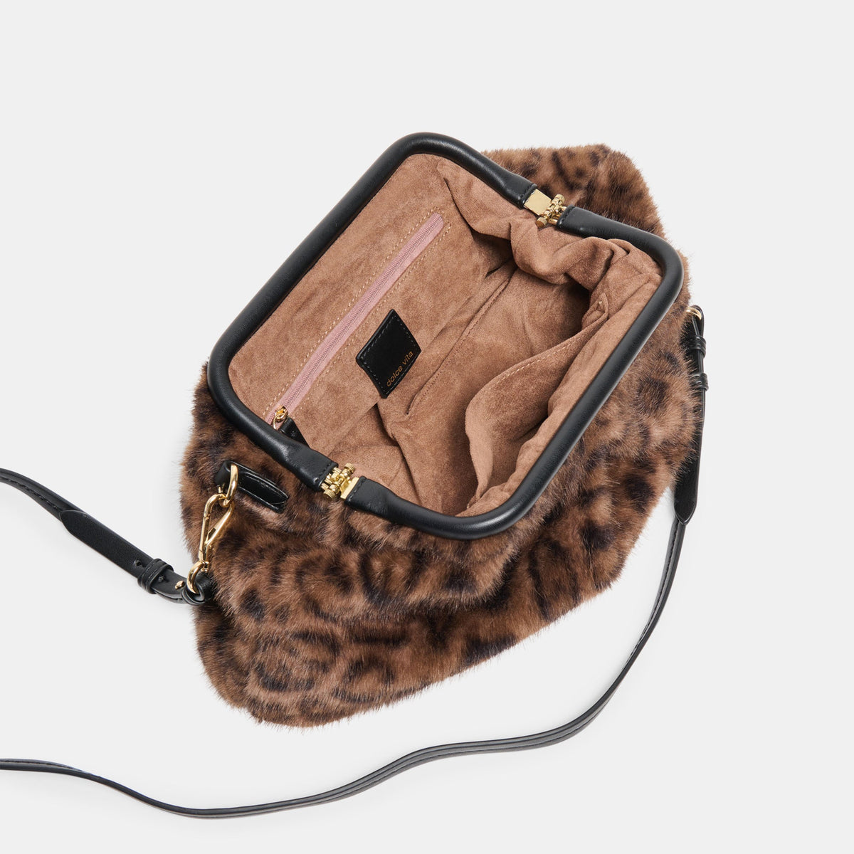 Ramona Leopard Plush Mesh | Dolce Vita Quality