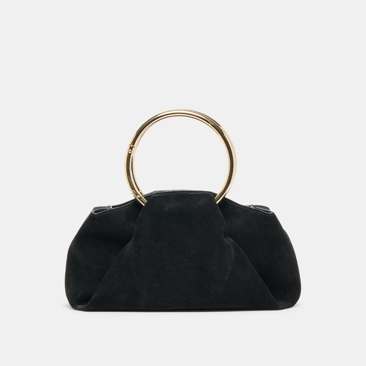 Channing Black Suede Handbag | Dolce Vita Value