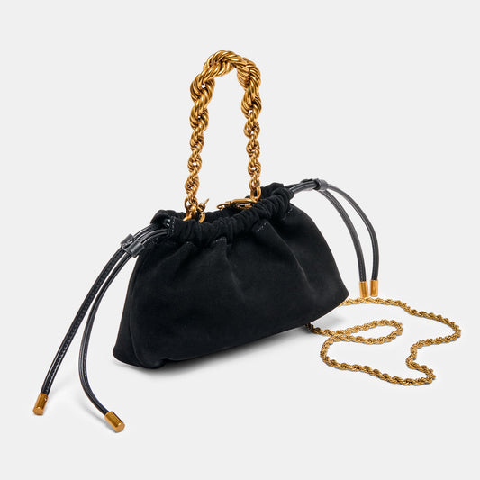 Cleo Black Suede Crossbody | Dolce Vita Sale