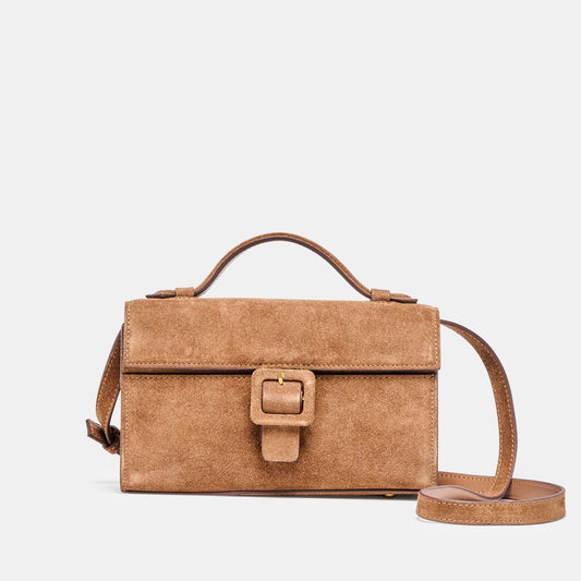Chris Camel Suede Crossbody | Dolce Vita Quality