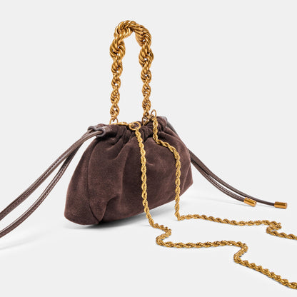 Cleo Espresso Suede Crossbody | Dolce Vita Trending