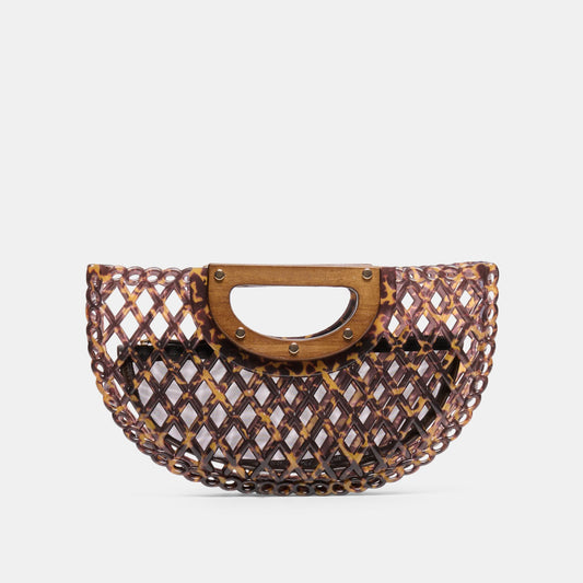 Solandra Tortoise Jelly Clutch | Dolce Vita Value