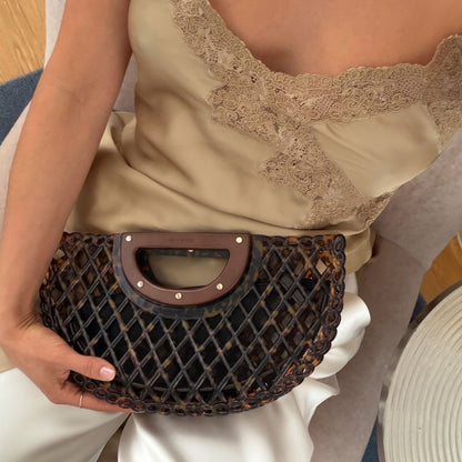 Solandra Tortoise Jelly Clutch | Dolce Vita Value
