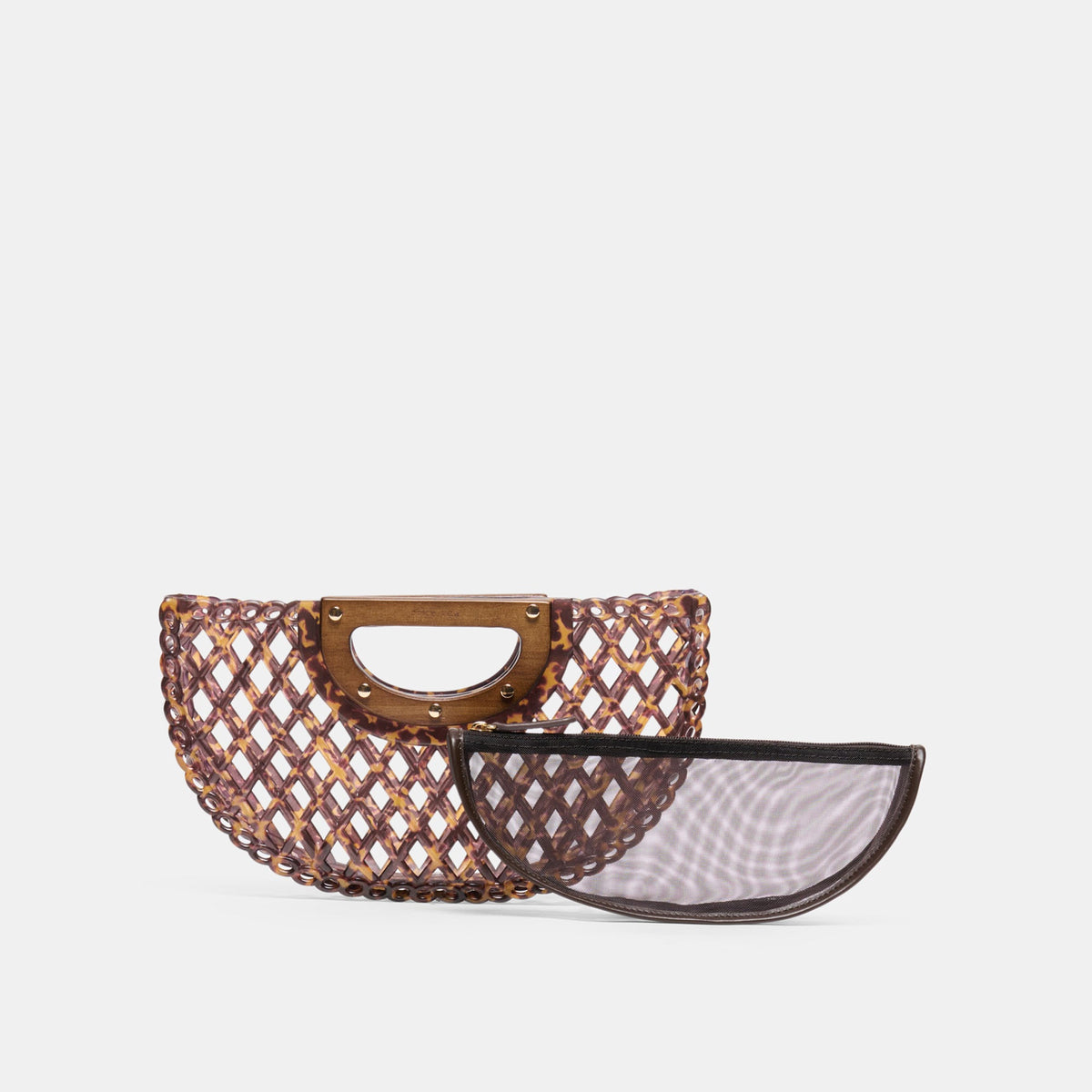 Solandra Tortoise Jelly Clutch | Dolce Vita Value