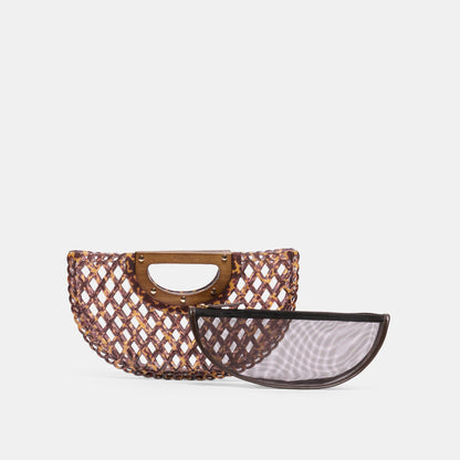Solandra Tortoise Jelly Clutch | Dolce Vita Value