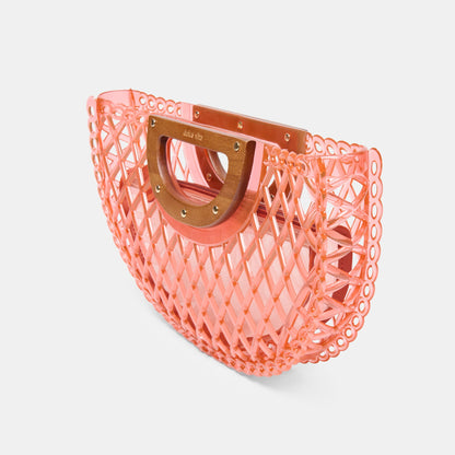 Solandra Coral Jelly Clutch | Dolce Vita Smart Buy