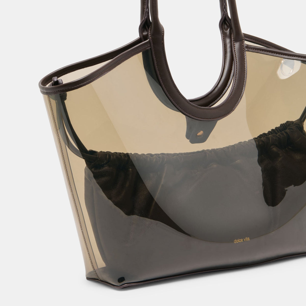 GISELLE Smoke Jelly Tote Shoulder Bag | Dolce Vita Sale
