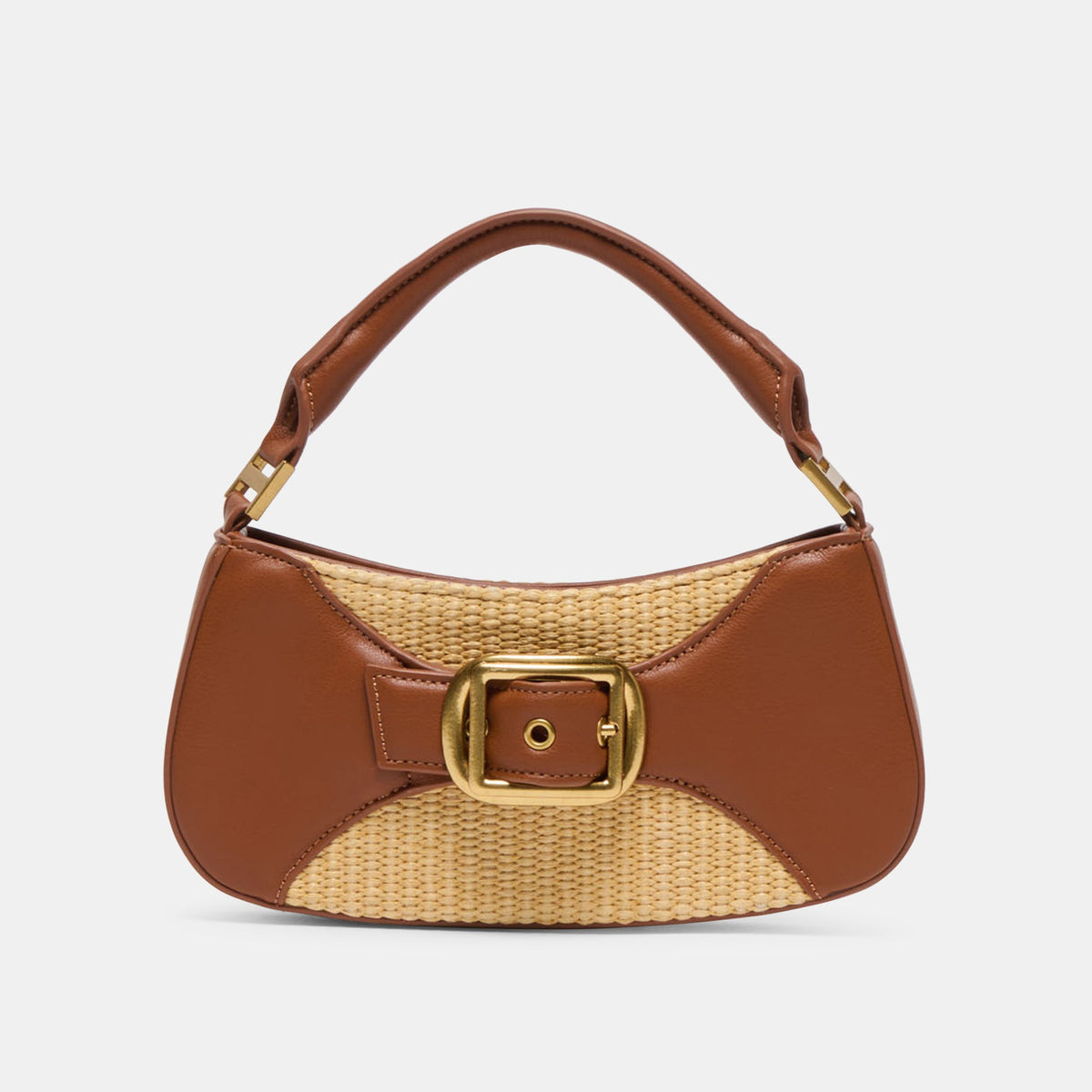 Nuala Raffia Saddle Stella Handbag | Dolce Vita Premium