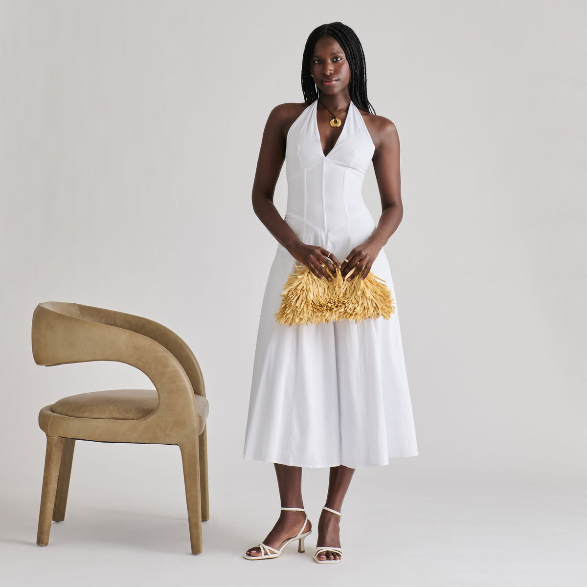 Serina Natural Raffia Clutch | Dolce Vita Great Value