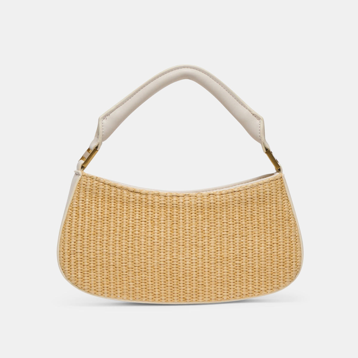 Nuala Raffia White Stella Handbag | Dolce Vita Exclusive