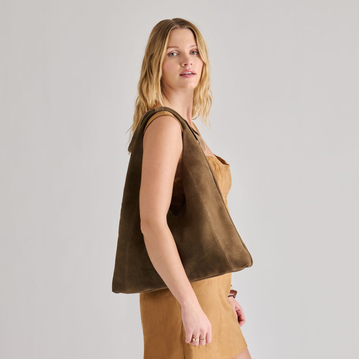 Marie Olive Suede Tote | Dolce Vita Discount