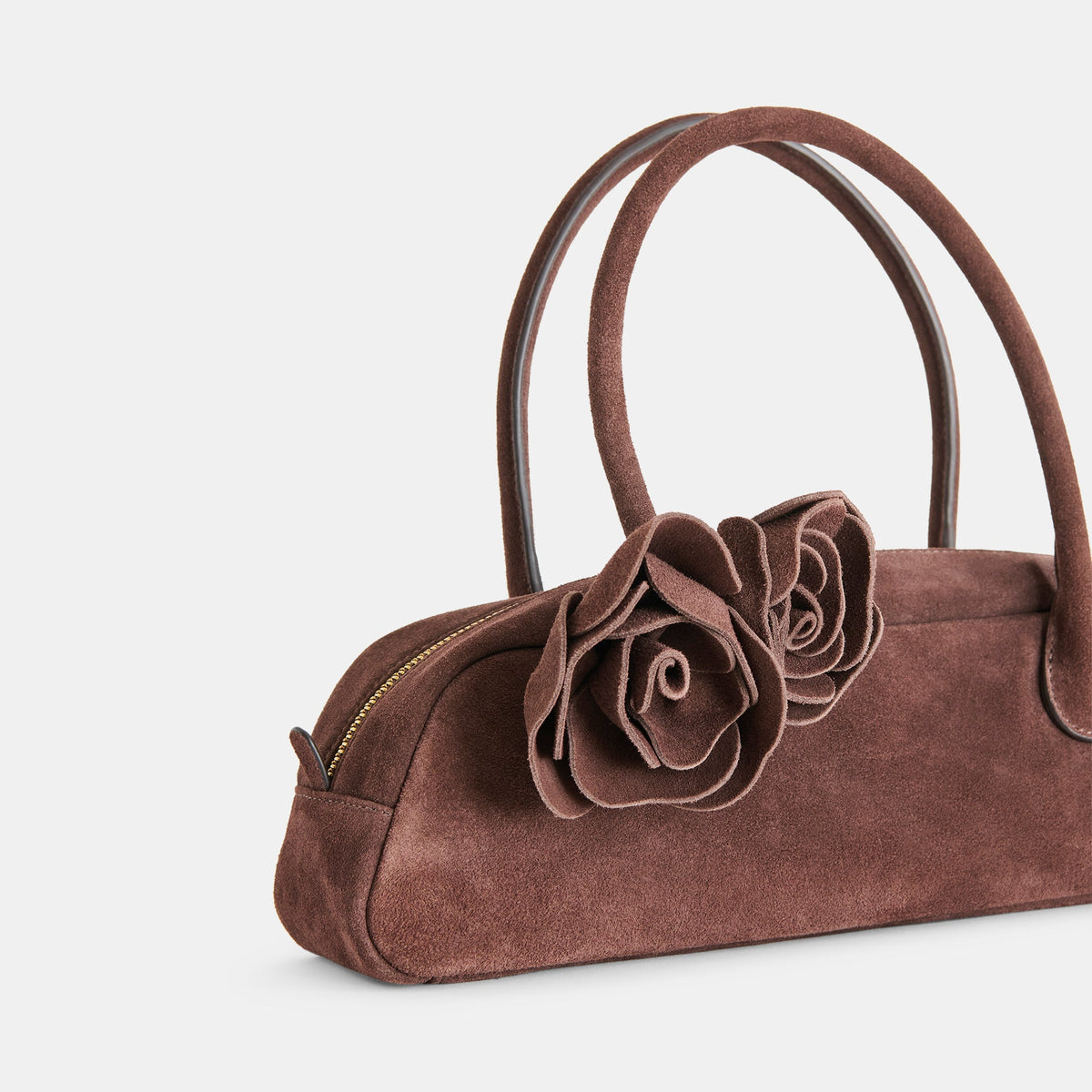 Boracay Chocolate Suede Shoulder Bag | Dolce Vita Great Value