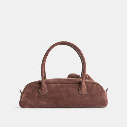 Boracay Chocolate Suede Shoulder Bag | Dolce Vita Great Value