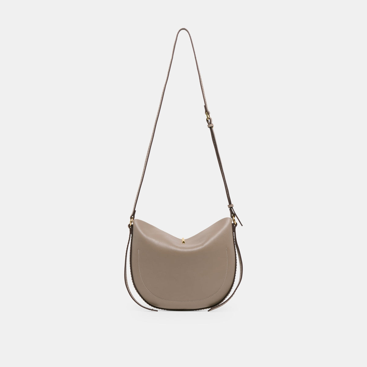 Burano Grey Leather Crossbody | Dolce Vita Trending