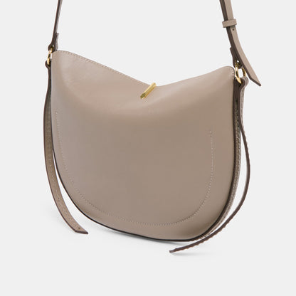 Burano Grey Leather Crossbody | Dolce Vita Trending