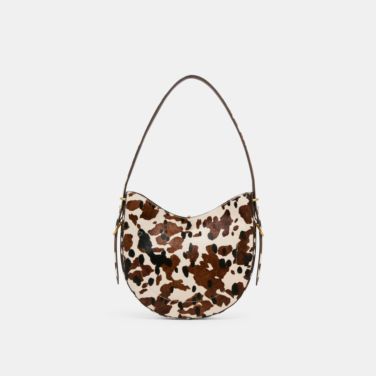 Bree Cocoa Calf Hair Shoulder Bag | Dolce Vita Discount
