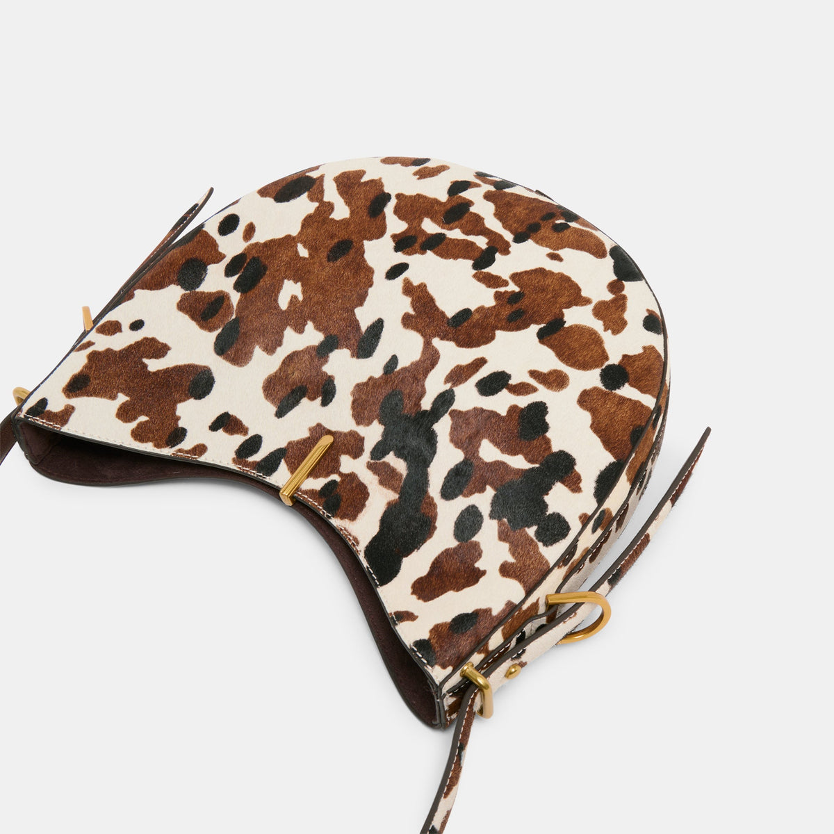 Bree Cocoa Calf Hair Shoulder Bag | Dolce Vita Discount