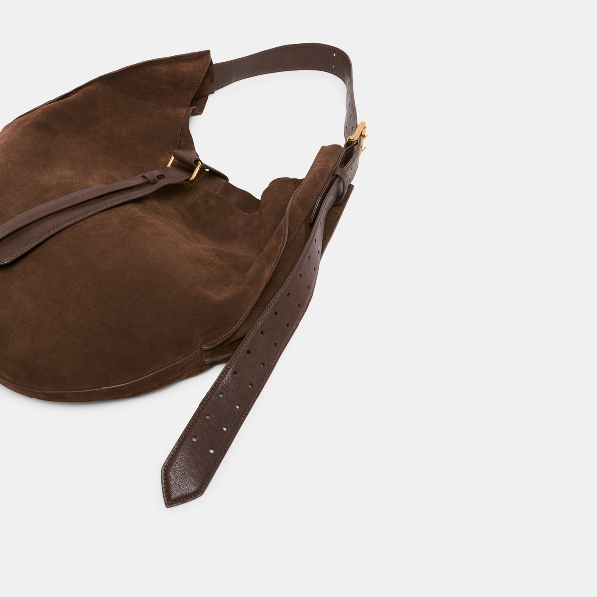 Oakley Chocolate Suede Tote | Dolce Vita Special Offer