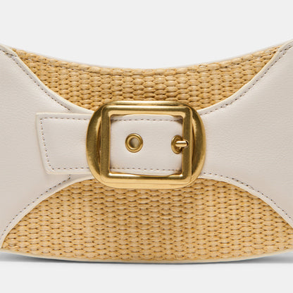 Nuala Raffia White Stella Handbag | Dolce Vita Recommended