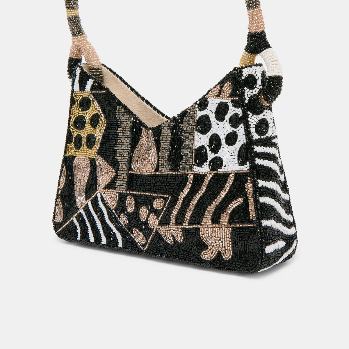 Amelia Dark Multi Beaded Shoulder Bag | Dolce Vita Great Value