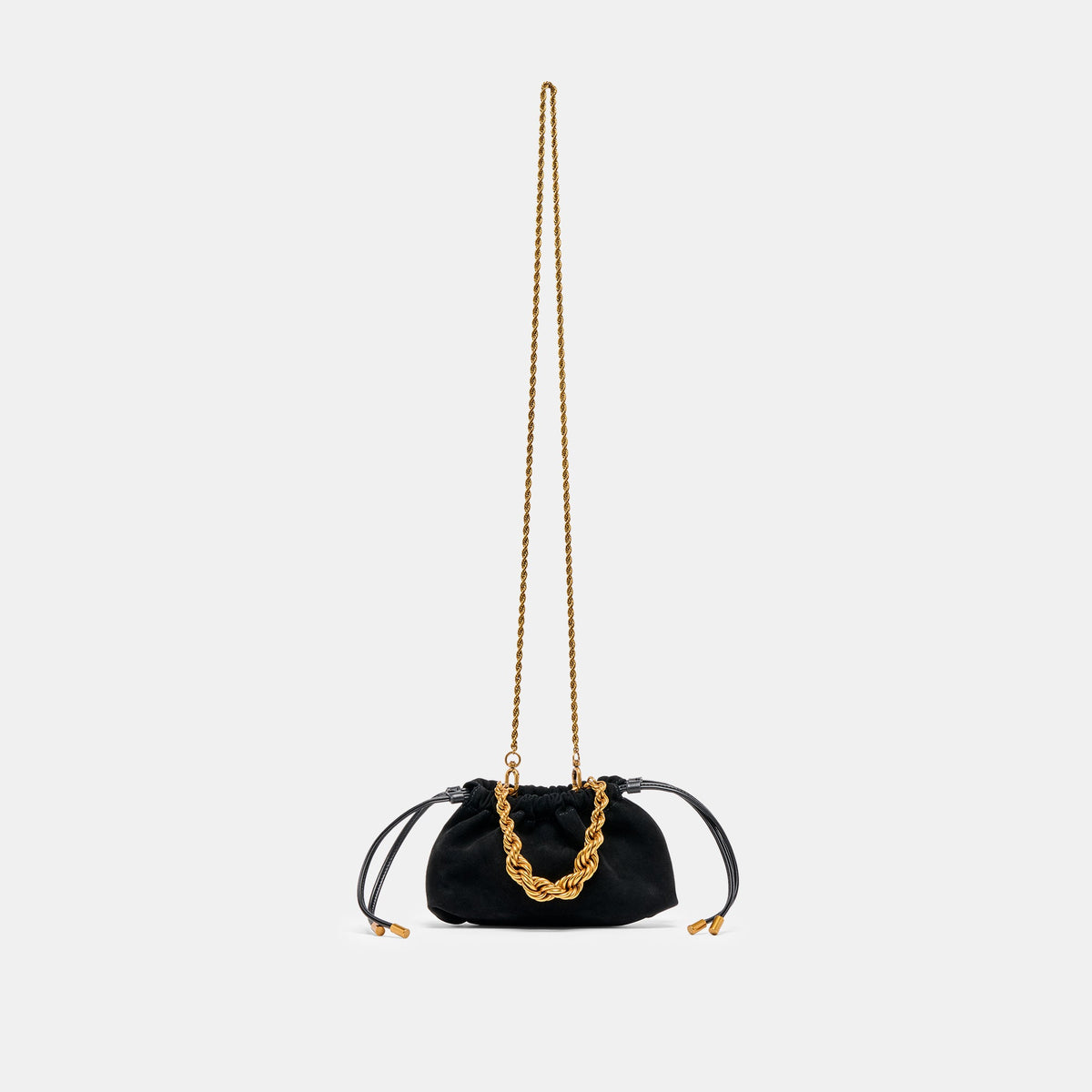 Cleo Black Suede Crossbody | Dolce Vita Latest