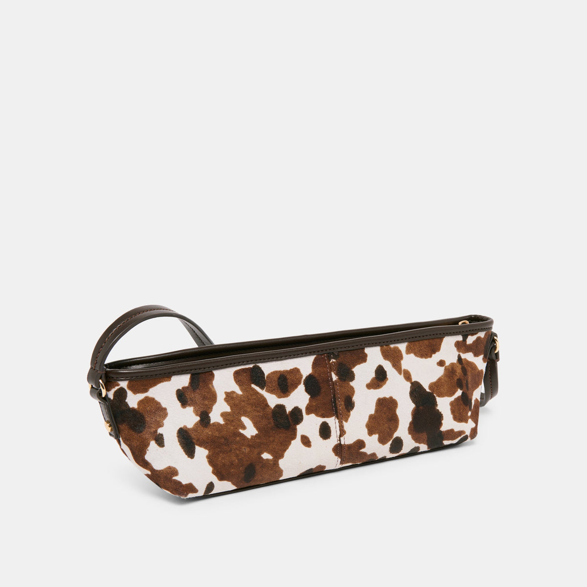 Savaii Cocoa Calf Hair Shoulder Bag | Dolce Vita Classic