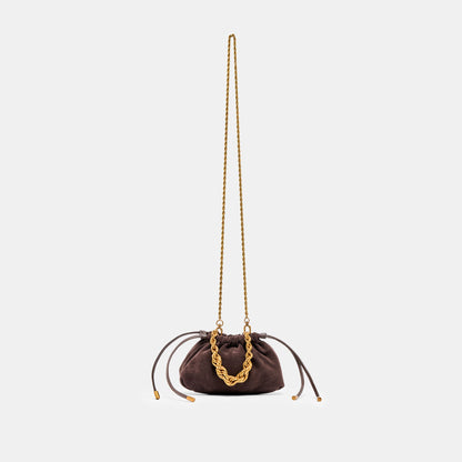 Cleo Espresso Suede Crossbody | Dolce Vita Deals