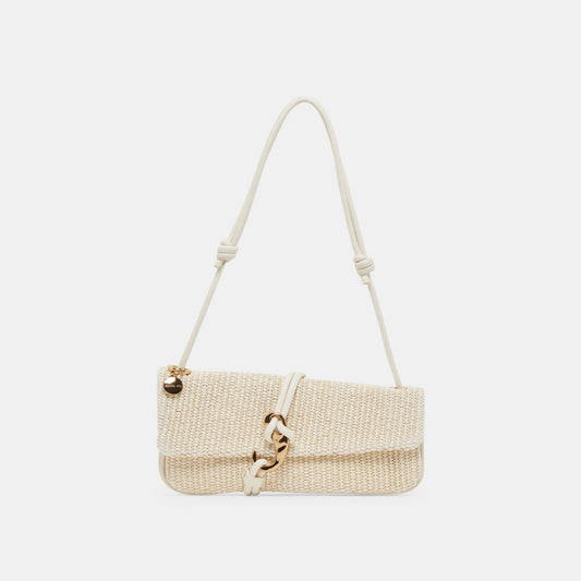 Alice Natural Raffia Shoulder Bag | Dolce Vita Classic