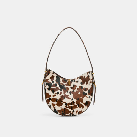 Bree Cocoa Calf Hair Shoulder Bag | Dolce Vita Essential