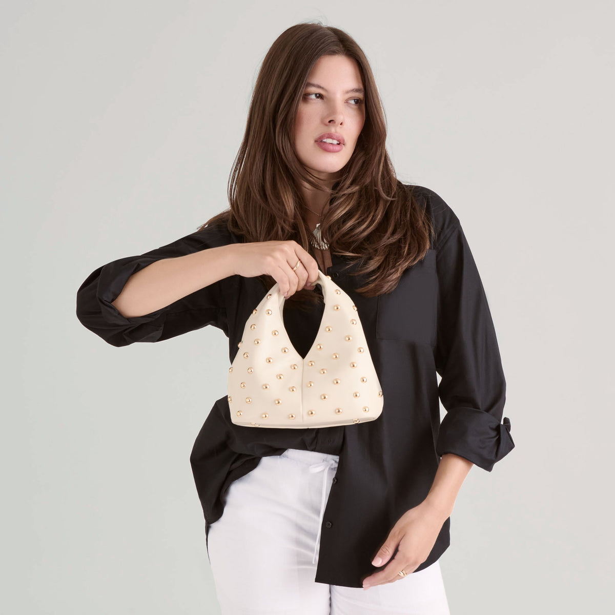 Dahlia Cream Stella Handbag | Dolce Vita Essential