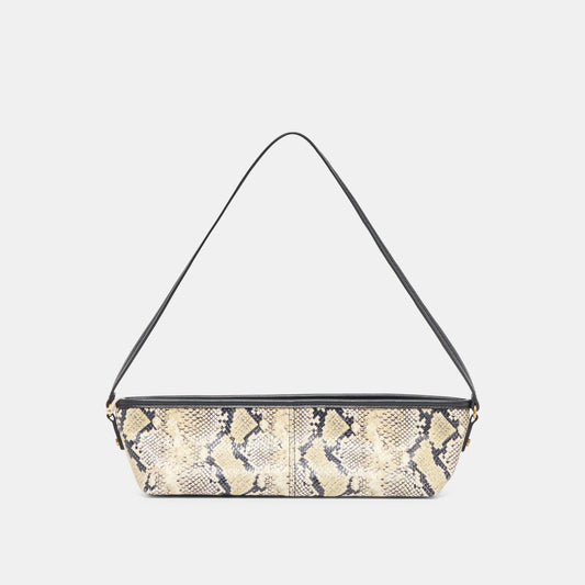 Savaii Black White Snake Stella Shoulder Bag | Dolce Vita Great Value