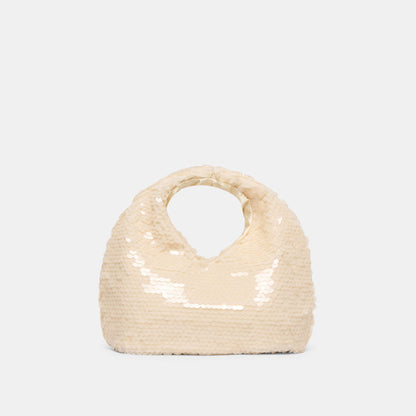 Dahlia Sequin Ivory Sequin Handbag | Dolce Vita Deals