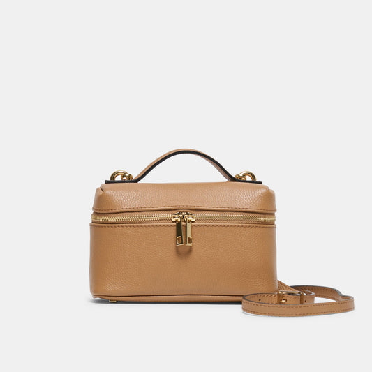 Leony Tan Leather Crossbody | Dolce Vita Latest