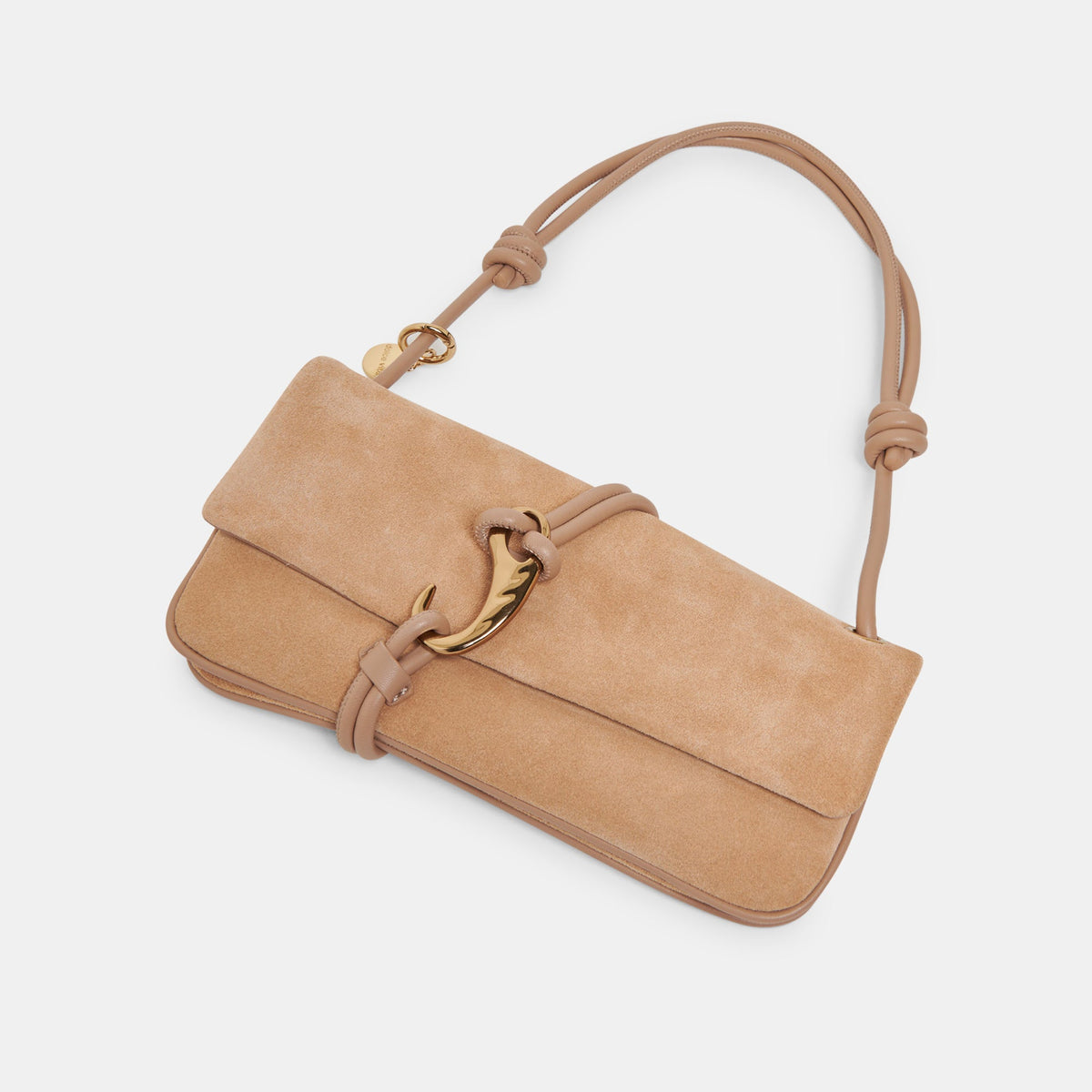 ALICE SHOULDER BAG BEIGE SUEDE
 – Dolce Vita | Dolce Vita Latest