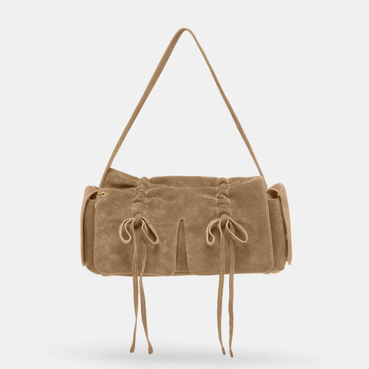 Hudson Olive Suede Shoulder Bag | Dolce Vita Deals