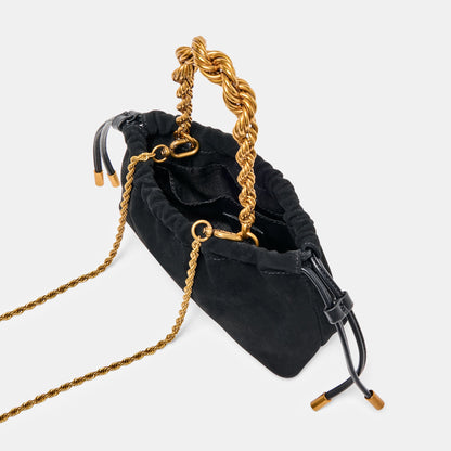 Cleo Black Suede Crossbody | Dolce Vita Recommended