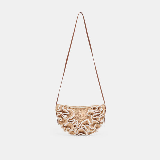 Atrani Natural Raffia Crossbody | Dolce Vita Essential